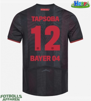 Bayer Leverkusen Edmond Tapsoba #12 Hemmatröja 2025-26 Kortärmad